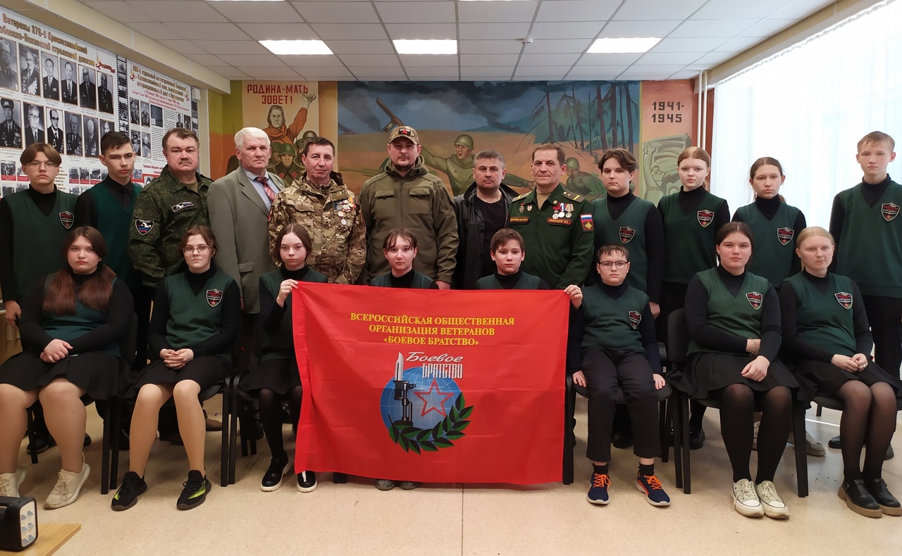 Встреча Девятаевцев с ветеранами СВО.