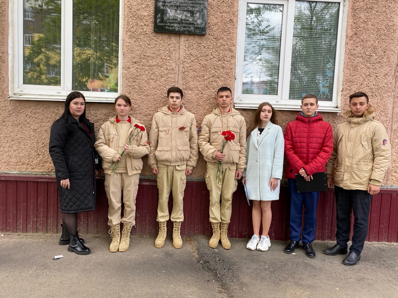 Митинг у мемориальной доски М.А Пуркаеву.