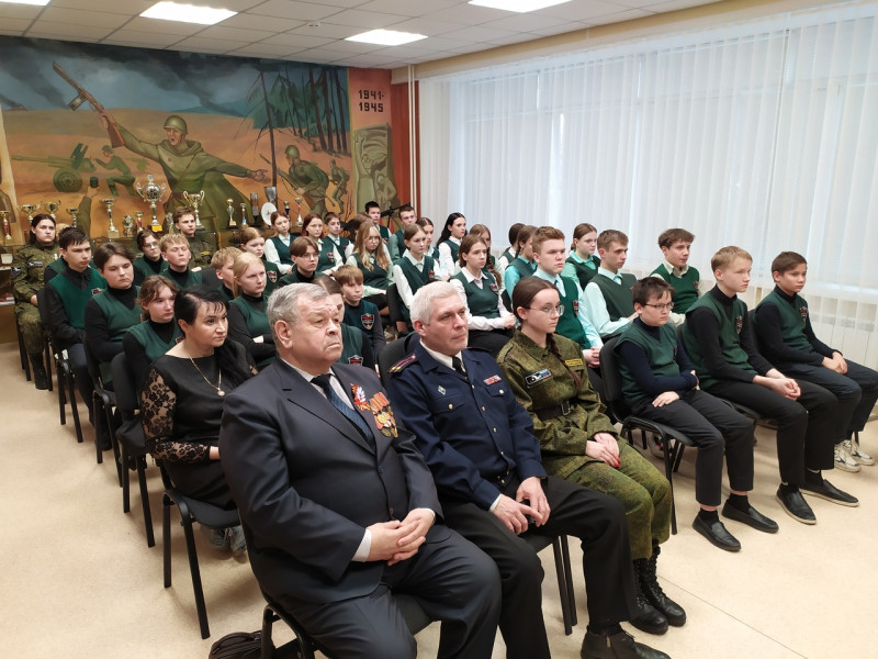 Встреча Девятаевцев с ветеранами Вооружённых Сил России.